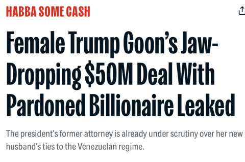 Julio Herrera Velutini pays Alina Habba $50mil for Trump's pardon