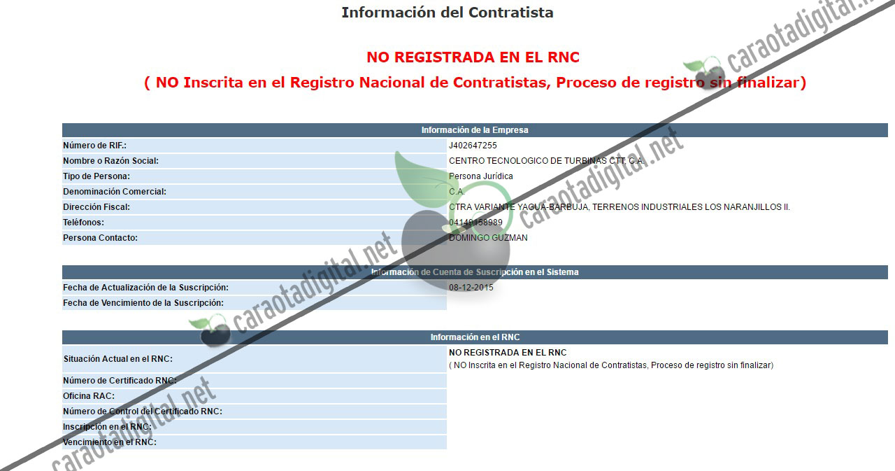 Radiografía Centro Tecnológico Turbinas Derwick