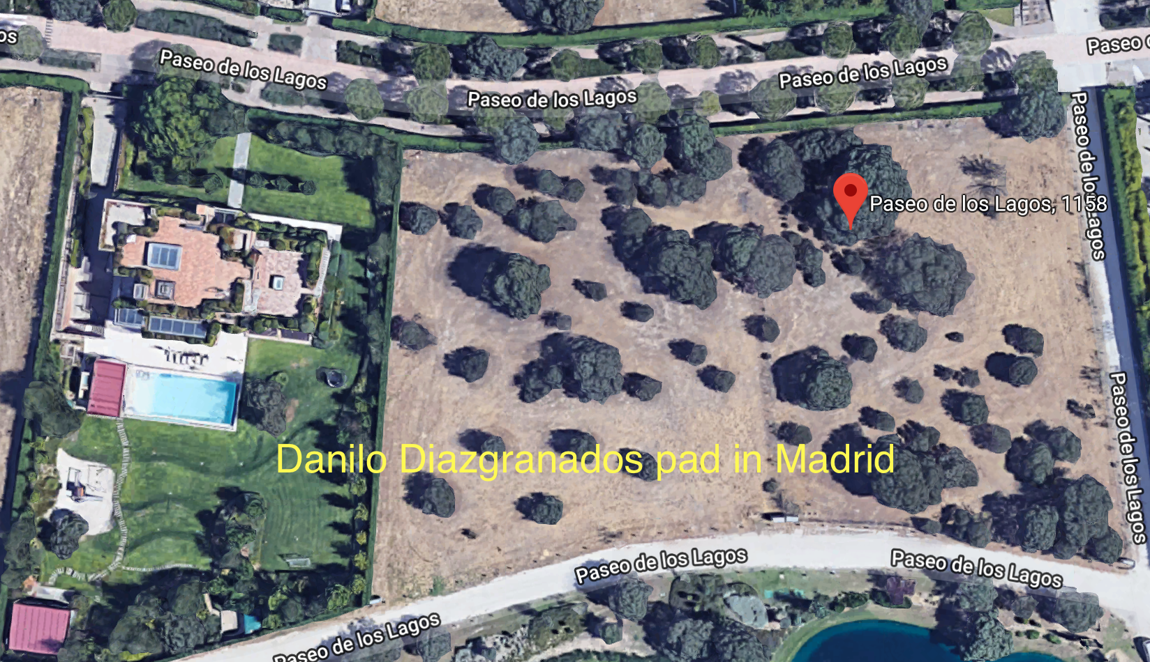 Danilo Diazgranados pad in Madrid