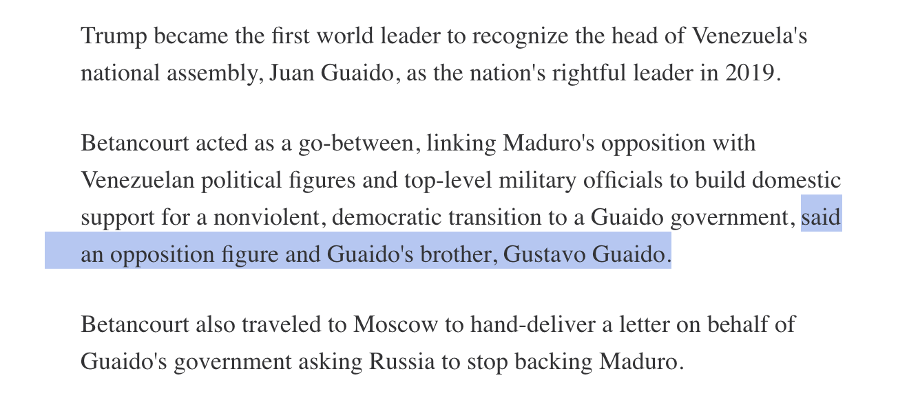 Axios Guaido brother.