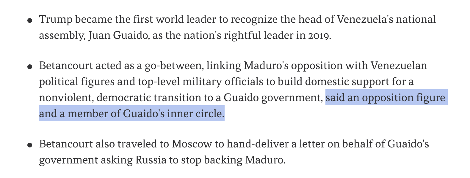Axios Guaido no brother