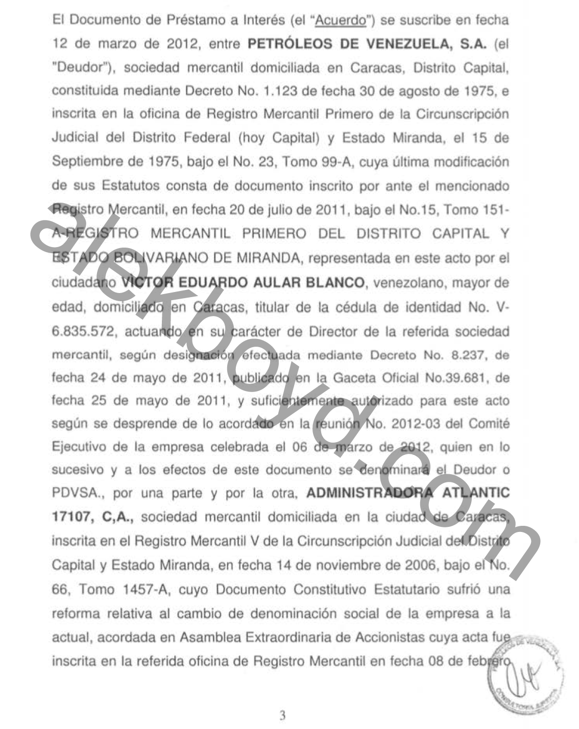 La corrupción de Rafael Ramirez en PDVSA, parte 3