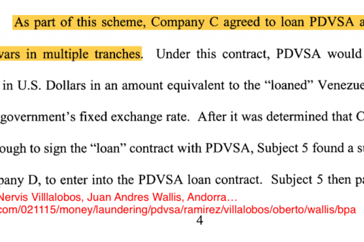 DoJ comes for Luis Oberto, Nervis Villalobos and Rafael Ramirez.