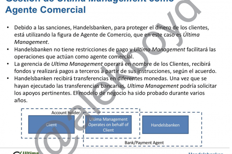 Handelsbanken and Ultima Management latest PDVSA partners helping circumvent U.S. sanctions.