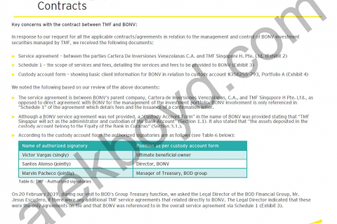 EY Banco del Orinoco report