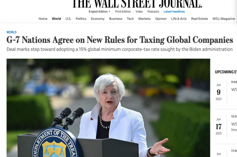 G-7 Nations Agree on New Rules for Taxing Global Companies 