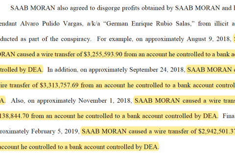 Pago de millones de dólares confirman: Alex Saab, informante de la DEA